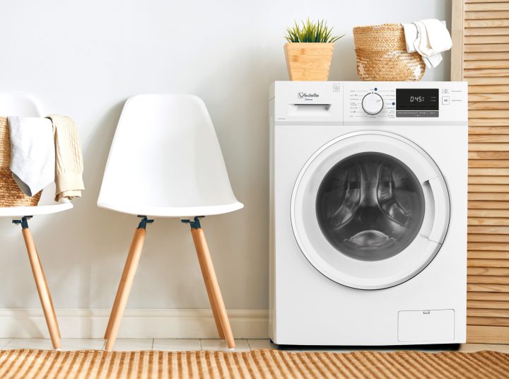 Lave-linge hublot Vedette LFV284QW - Chardenon Équipe votre maison